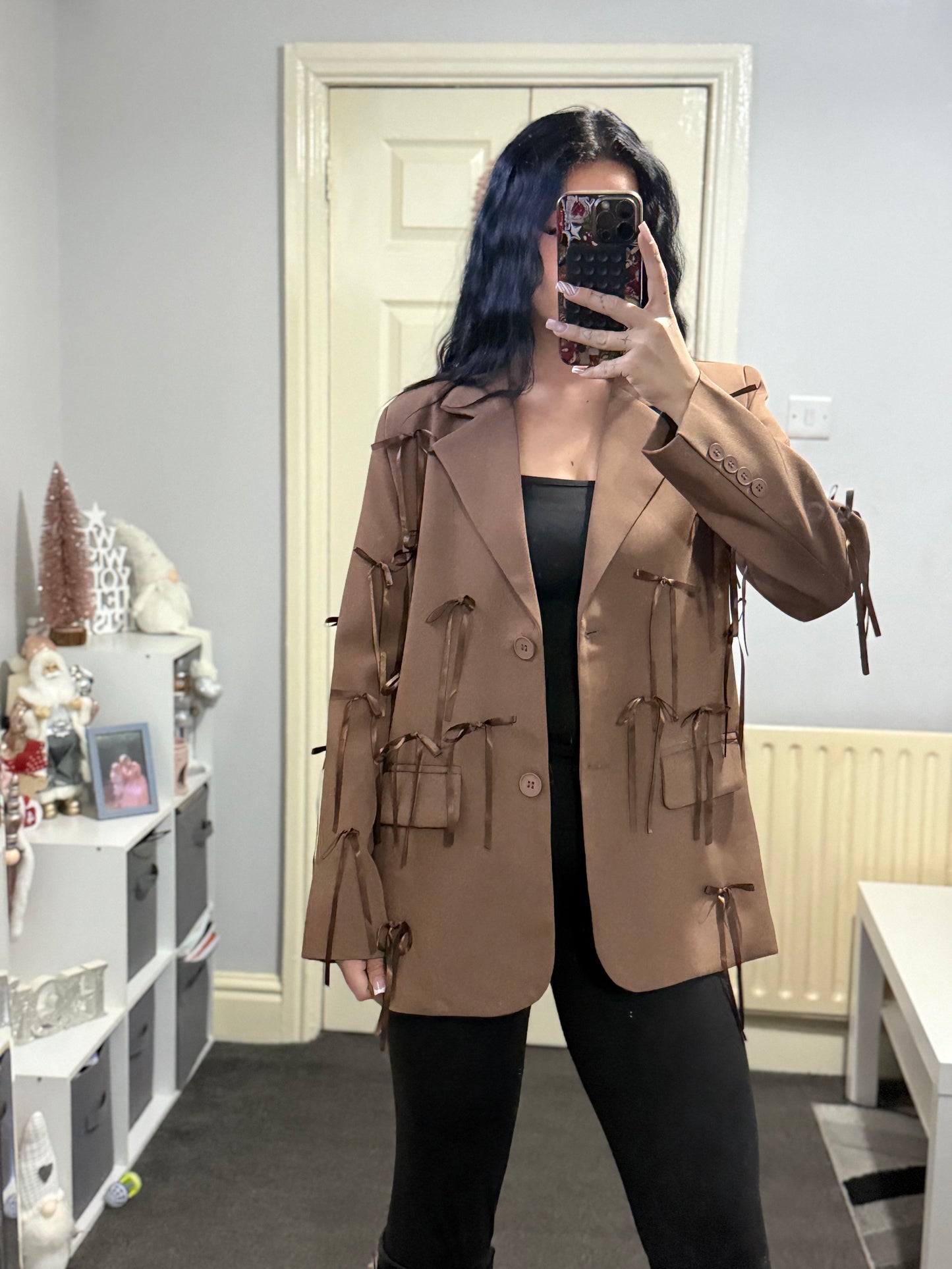 Bow blazer