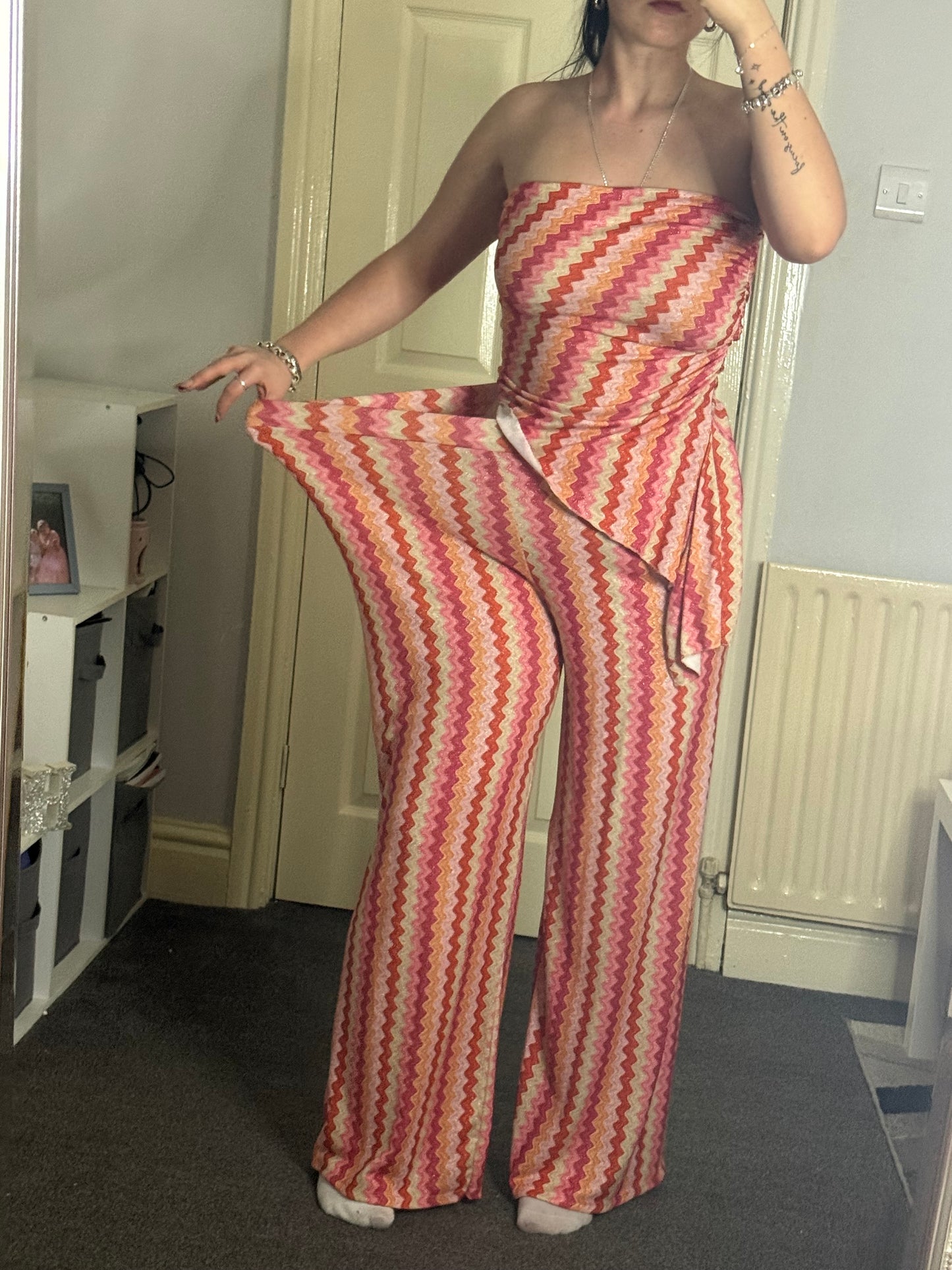 Zigzag glitter co-ord set
