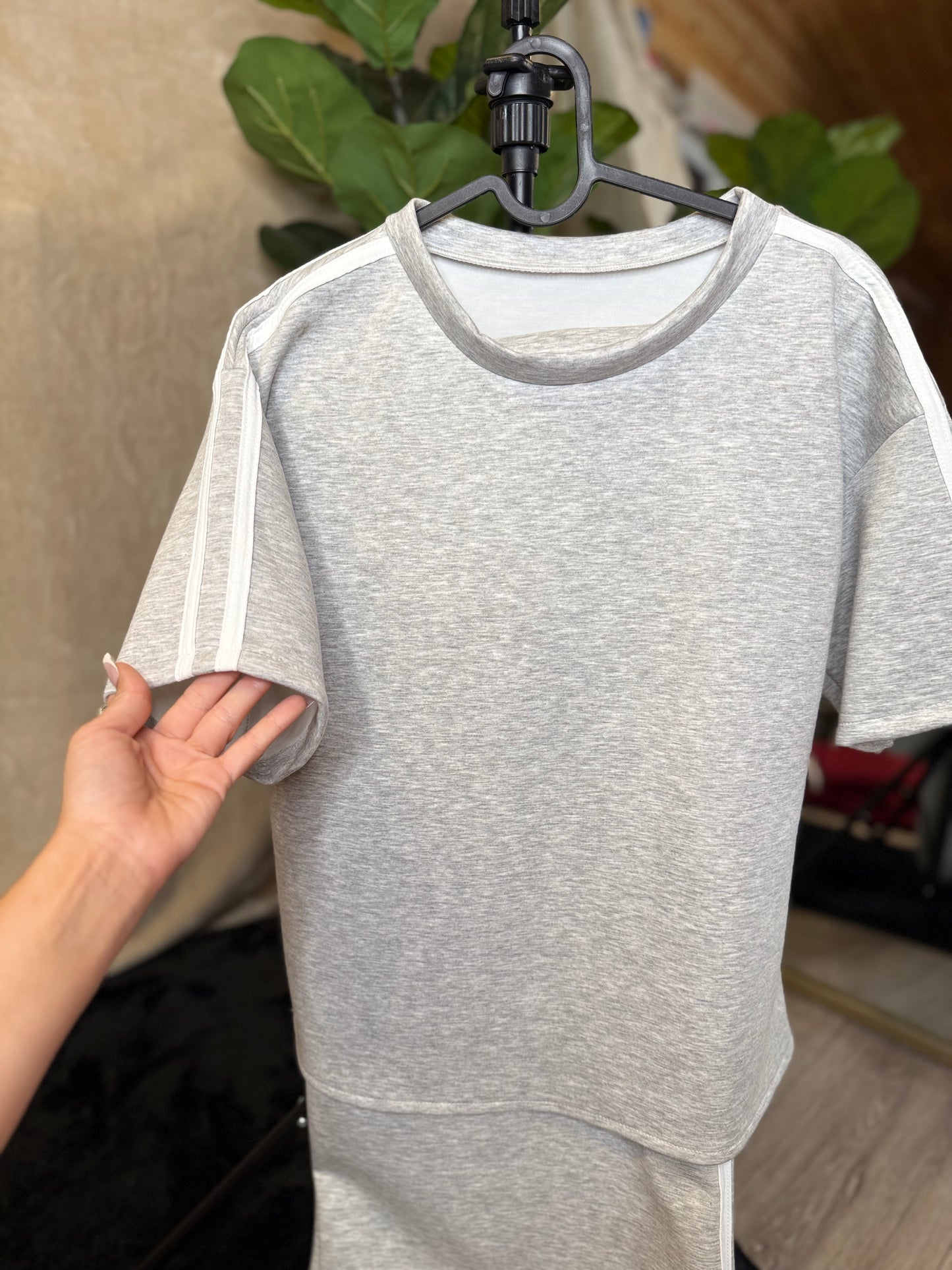 Soft striped Co-ord