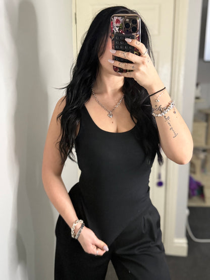 Basic everyday padded vest top