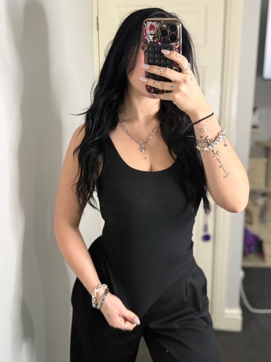 Basic everyday padded vest top