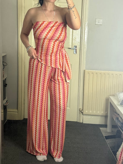 Zigzag glitter co-ord set