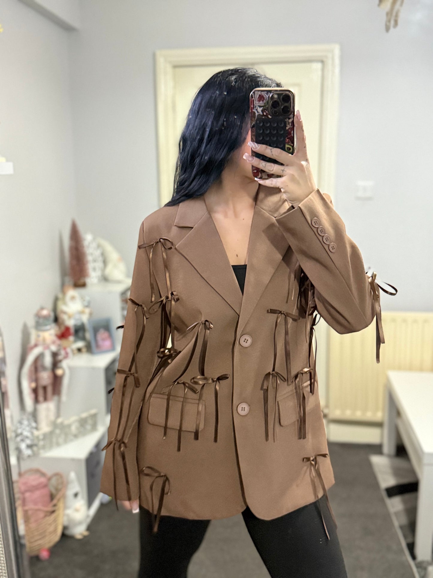 Bow blazer