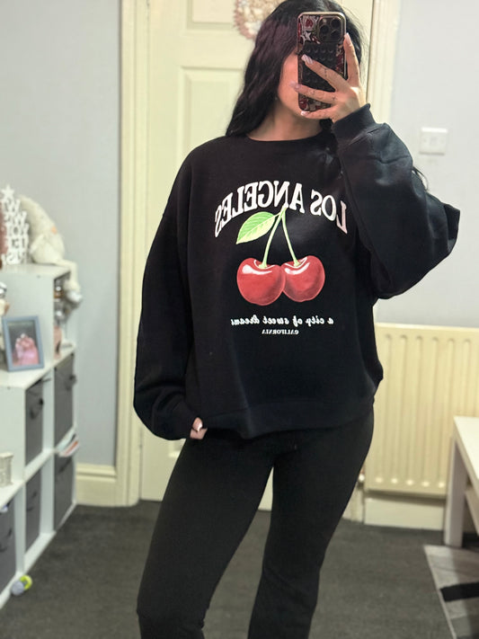 Black cherry jumper