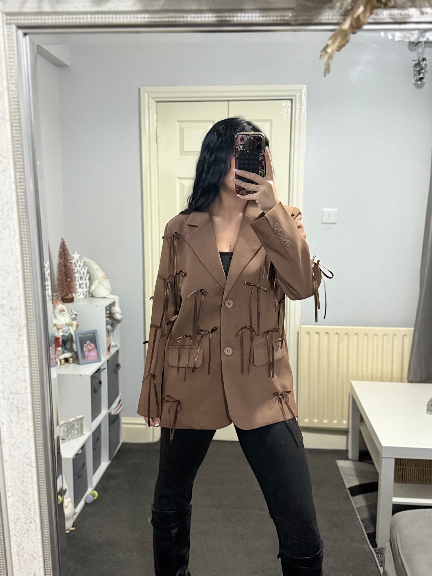 Bow blazer