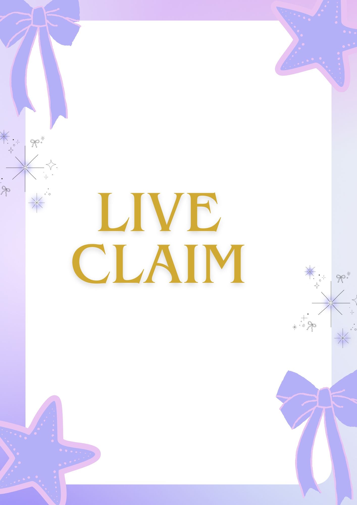 Live claim| one item! | shown on live~Vintara