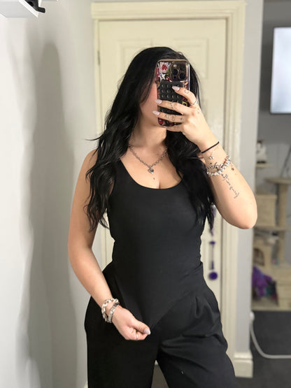 Basic everyday padded vest top