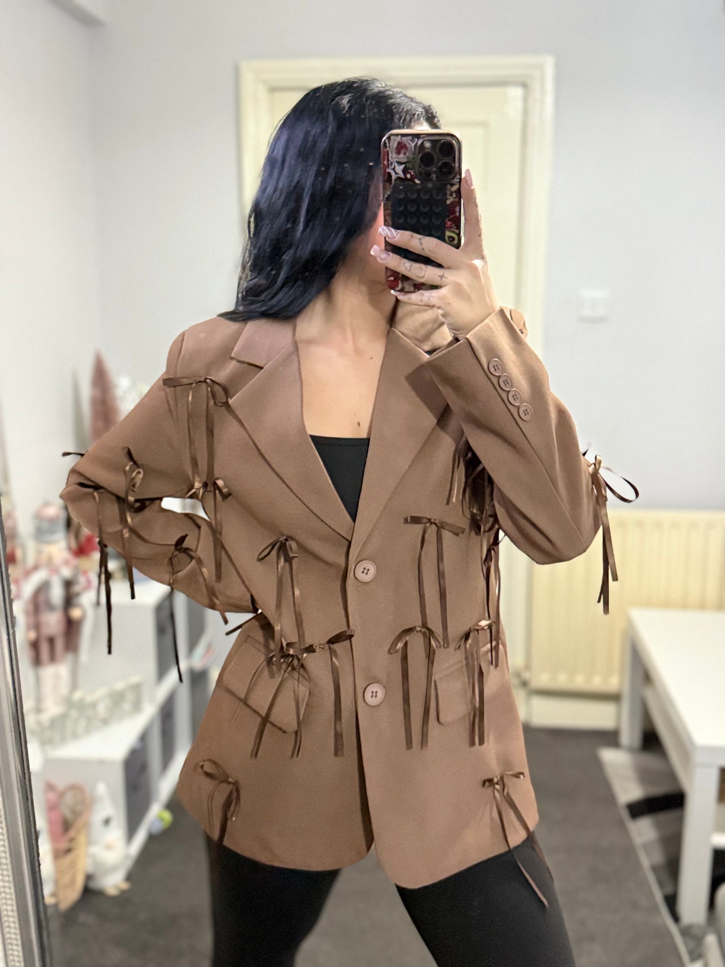 Bow blazer