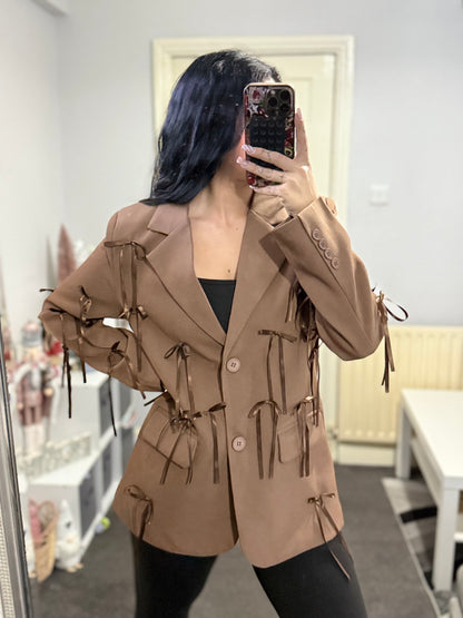 Bow blazer