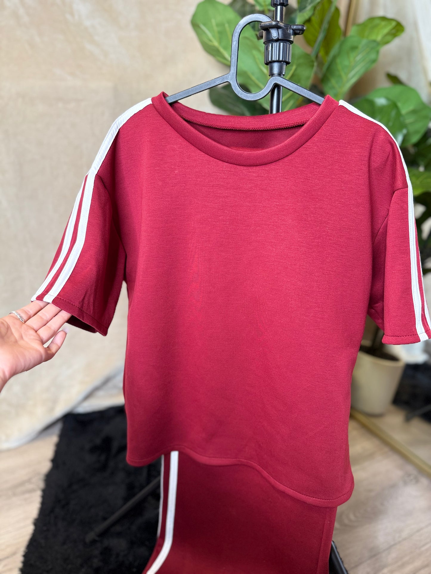 Soft striped Co-ord