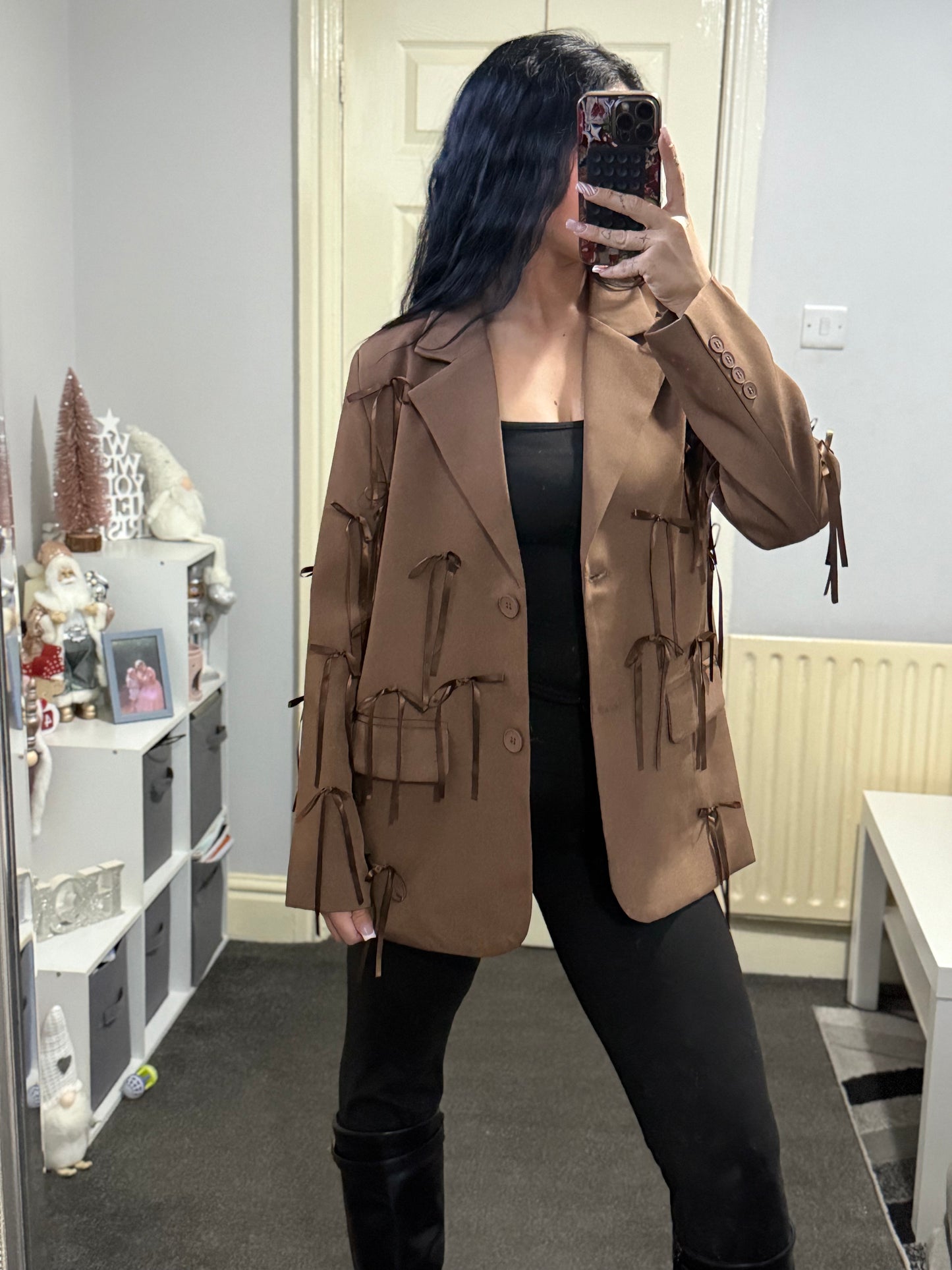 Bow blazer