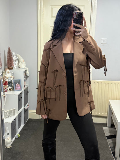 Bow blazer