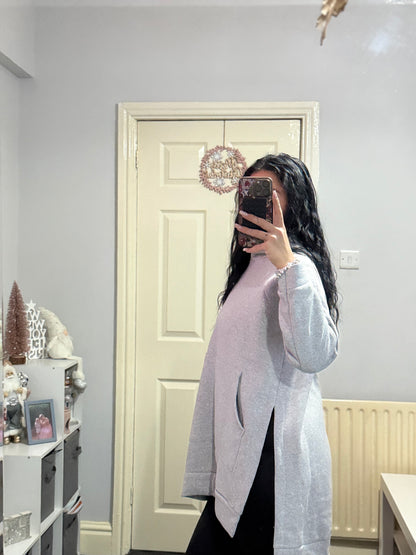 Over sized long hoodie
