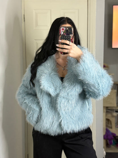 Sparkle fuffy coat