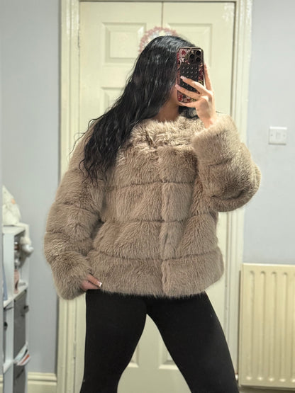Fluffy coat