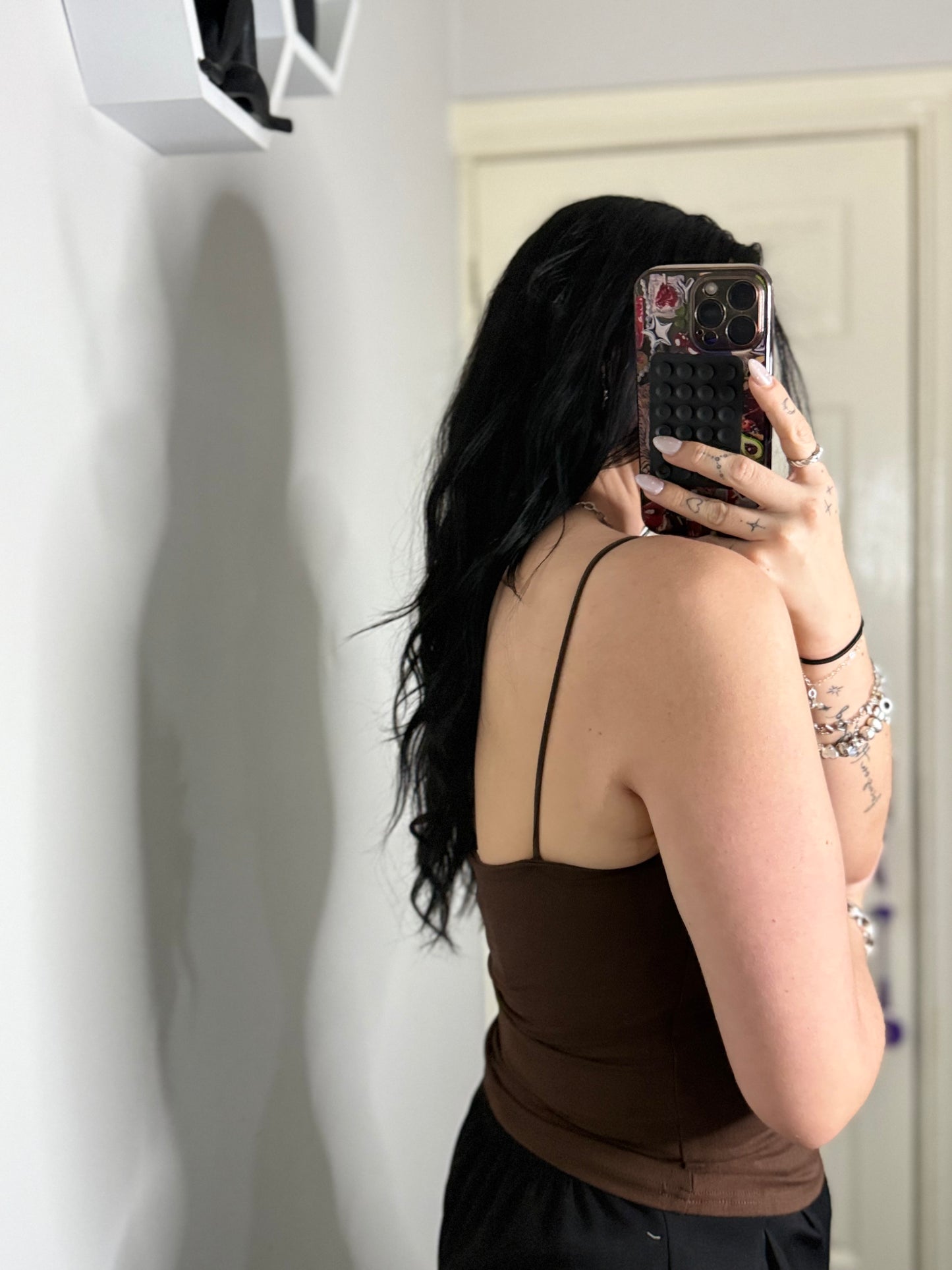 Basic everyday padded vest top