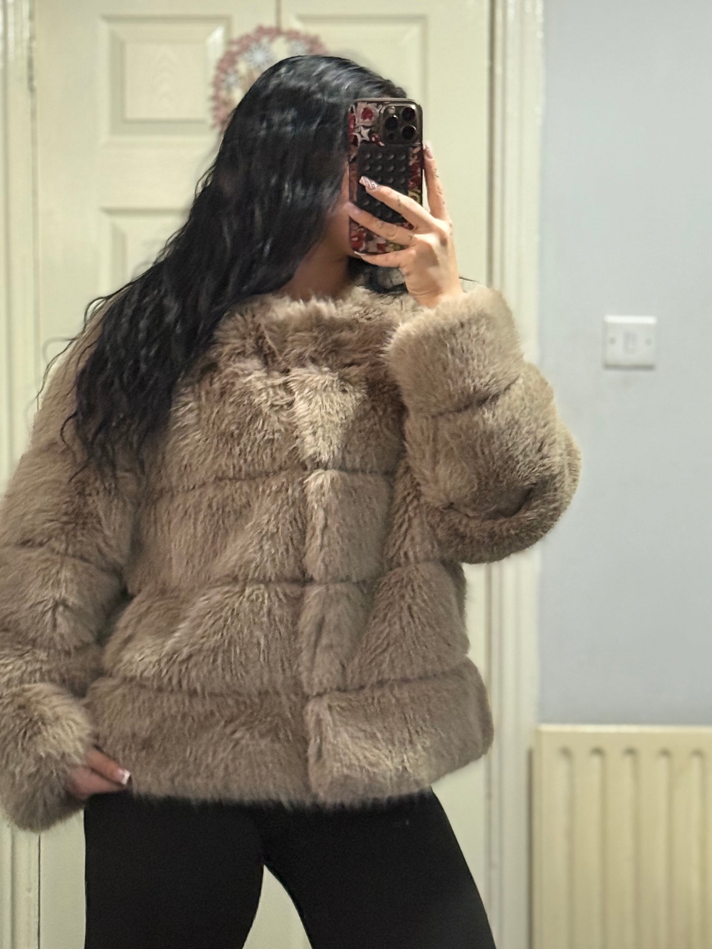 Fluffy coat
