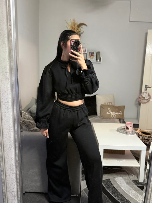 ruffle tracksuit