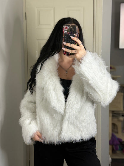 Sparkle fuffy coat