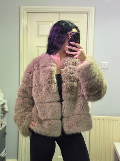 Fluffy coat