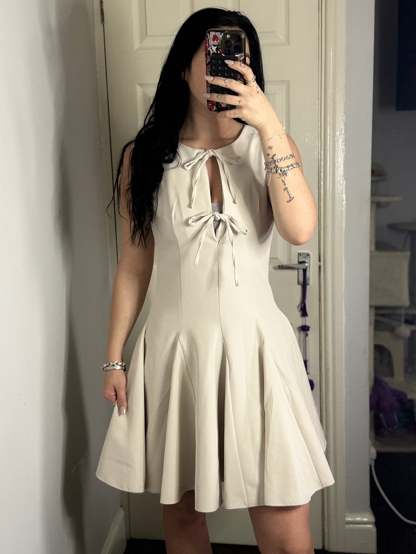 Bow tie dress