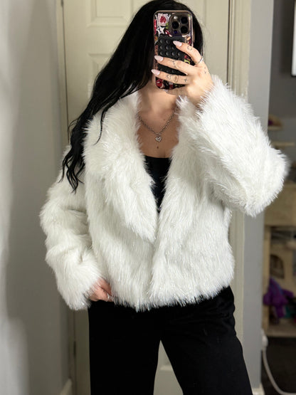 Sparkle fuffy coat