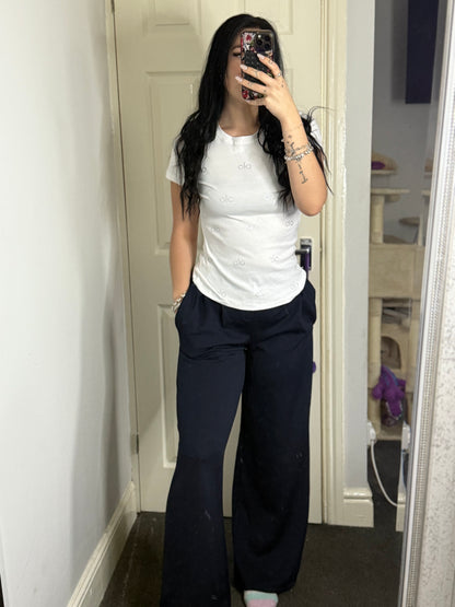 Olo studded diamanté t shirt
