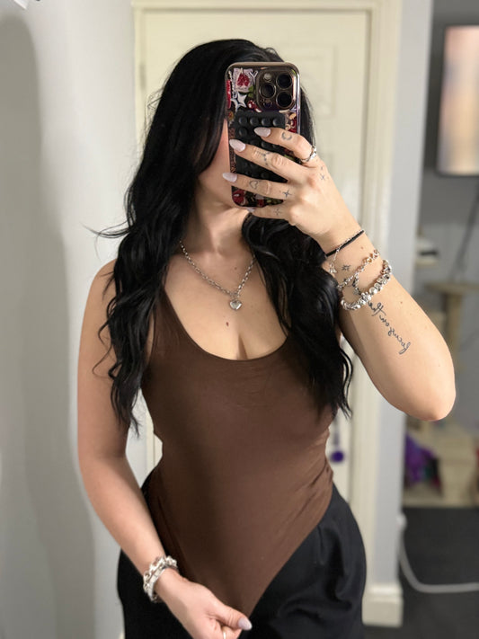 Basic everyday padded vest top