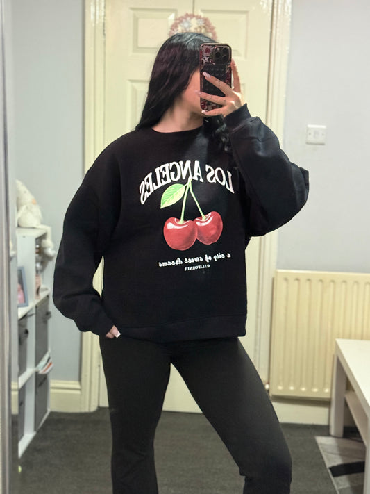 Black cherry jumper