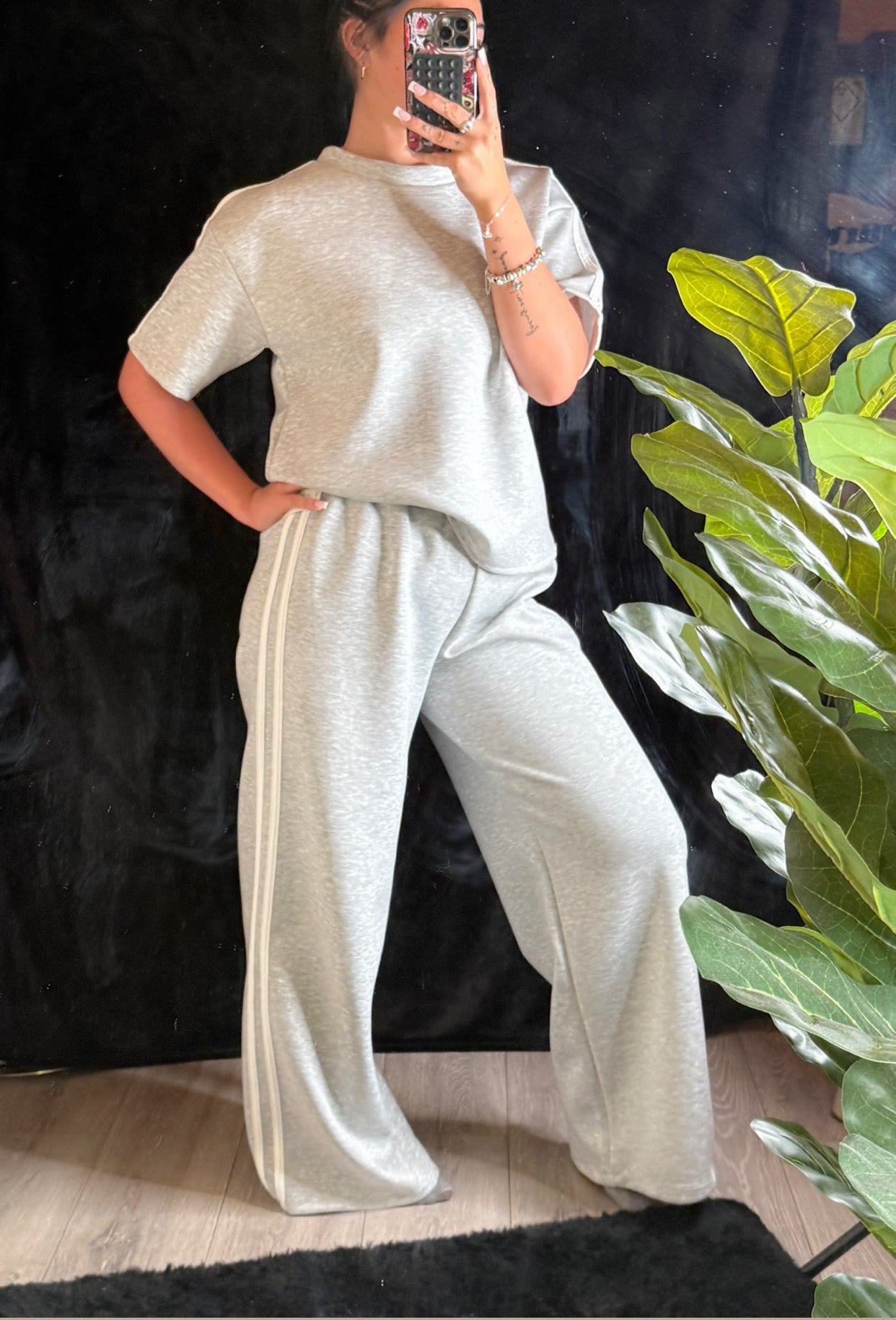 Soft striped Co-ord