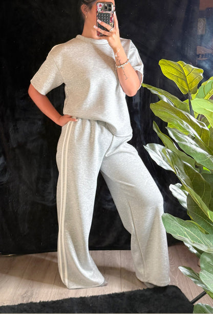 Soft striped Co-ord
