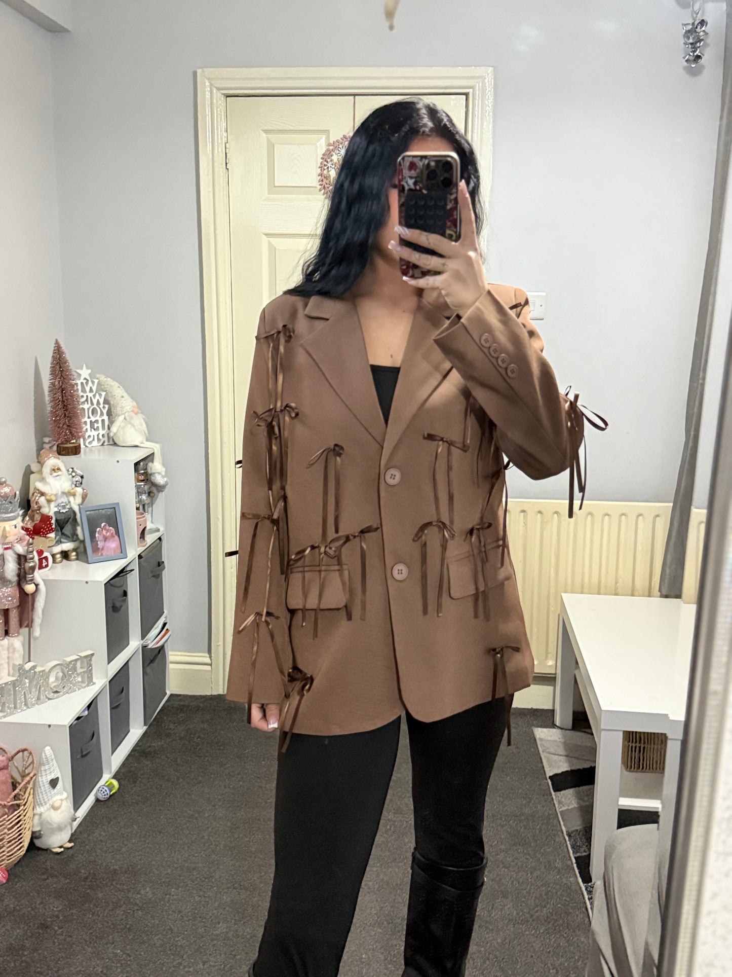 Bow blazer