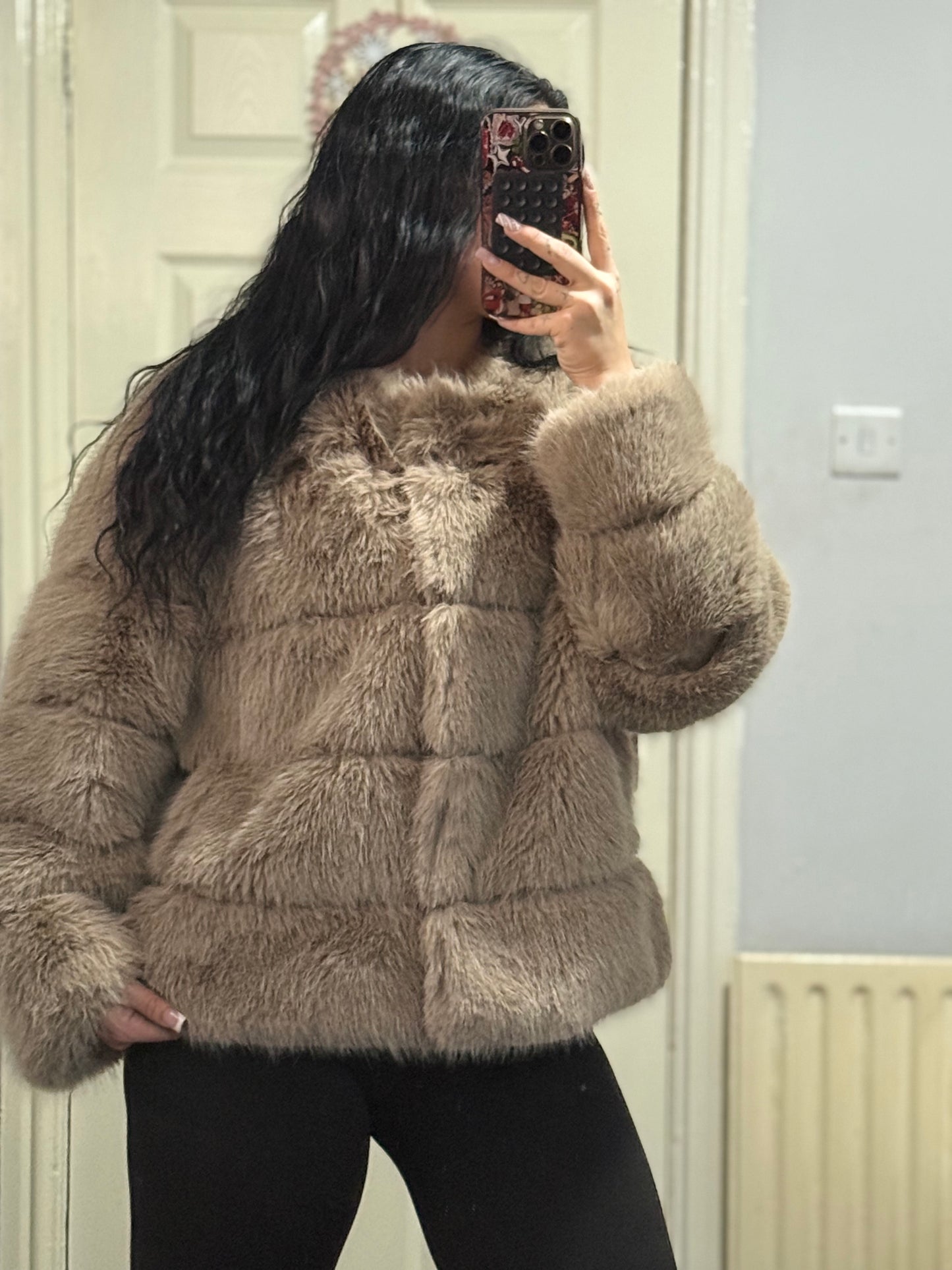 Fluffy coat
