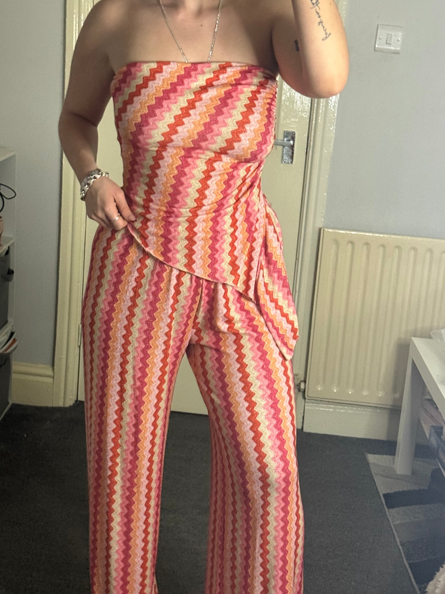 Zigzag glitter co-ord set