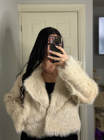 Sparkle fuffy coat